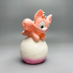 Mô Hình Cáo hồng chạy Cinnamoroll - Cao 11cm - rộng 6cm - nặng 120gram - Có LED ở cầu - Figure Anime - No box : bọc túi OPP - N3-K30-T3-S1-S2-S3
