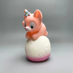 Mô Hình Cáo hồng chạy Cinnamoroll - Cao 11cm - rộng 6cm - nặng 120gram - Có LED ở cầu - Figure Anime - No box : bọc túi OPP - N3-K30-T3-S1-S2-S3
