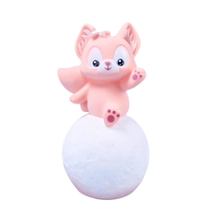 Mô Hình Cáo hồng dơ tay Cinnamoroll - Cao 12cm - rộng 6cm - nặng 120gram - Có LED ở cầu - Figure Anime - No box : bọc túi OPP