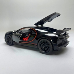 Mô Hình xe Bugati màu đen - tỉ lệ 1:36 Hợp kim có thể mở cửa - bánh sau chạy cót - Dài 12cm - rộng 5cm - cao 3.5cm - nặng : 200gram - FULL BOX : box màu - Sku : oto53 - N3-K9-T3-S1