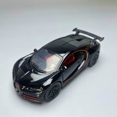 Mô Hình xe Bugati màu đen - tỉ lệ 1:36 Hợp kim có thể mở cửa - bánh sau chạy cót - Dài 12cm - rộng 5cm - cao 3.5cm - nặng : 200gram - FULL BOX : box màu - Sku : oto53 - N3-K9-T3-S1