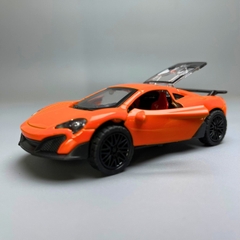 Mô Hình xe mclaren màu cam - tỉ lệ 1:36 Hợp kim có thể mở cửa - bánh sau chạy cót - Dài 12cm - rộng 5cm - cao 3.5cm - nặng : 200gram - FULL BOX : box màu n3-k11-t3-s3