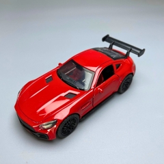 Mô Hình xe Mercedes AMG GTR Màu đỏ - tỉ lệ 1:36 Hợp kim có thể mở cửa - bánh sau chạy cót - Dài 12cm - rộng 5cm - cao 3.5cm - nặng : 200gram - FULL BOX : box màu n3-k11-t3-s4