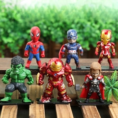 Mô Hình Avenger Bộ 6 các nhân vật siêu anh hùng - Cao 7cm - nặng 300gram - No Box - Figure Avenger - Bọc túi - No box - N3-K46-T2-S1-S2-S3