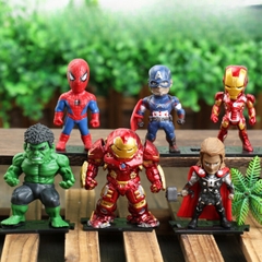 Mô Hình Avenger Bộ 6 các nhân vật siêu anh hùng - Cao 7cm - nặng 300gram - No Box - Figure Avenger - Bọc túi - No box