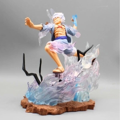 Mô Hình OnePiece Luffy Gear 5 chiến đấu - Cao 25cm - ngang 23cm - nặng 1kg6 - Phụ kiện : tia sét , Figure OnePiece - no box-N1-K40-T5-S1