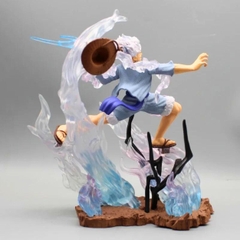 Mô Hình OnePiece Luffy Gear 5 chiến đấu - Cao 25cm - ngang 23cm - nặng 1kg6 - Phụ kiện : tia sét , Figure OnePiece - no box-N1-K40-T5-S1
