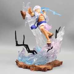 Mô Hình OnePiece Luffy Gear 5 chiến đấu - Cao 25cm - ngang 23cm - nặng 1kg6 - Phụ kiện : tia sét , Figure OnePiece - no box-N1-K40-T5-S1