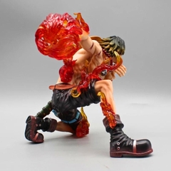Hàng Cao Cấp -  Mô Hình OnePiece ACE hỏa quyền chiến đấu - Cao 18cm - ngang 19cm - nặng 470gram , Figure OnePiece - box màu n4