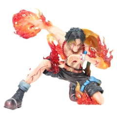Hàng Cao Cấp -  Mô Hình OnePiece ACE hỏa quyền chiến đấu - Cao 18cm - ngang 19cm - nặng 470gram , Figure OnePiece - box màu - K25-T1-S2