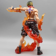 Mô Hình OnePiece ACE hỏa quyền đứng giơ ta - Cao 25cm - nặng 735gram , Figure OnePiece - có hộp màu - N1-K47-T4-S1