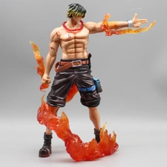 Mô Hình OnePiece ACE hỏa quyền đứng giơ ta - Cao 25cm - nặng 735gram , Figure OnePiece - có hộp màu - N1-K47-T4-S1