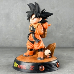 Mô hình DragonBall  Goku thám hiểm - Cao 22cm - ngang 16cm - nặng 1kg1 - Phụ kiện : 2 đầu thay thế - Dragon Ball - Có hộp màu - N1-K24-T5-S1