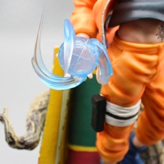 Mô Hình Naruto dáng đứng siêu ngầu - Cao 30cm - ngang 12cm - nặng 1kg5 - Phụ kiện : 2 đầu thay thế + 2 rasegan + 1 mô hình cóc - Figure Naruto - Có hộp màu - N2