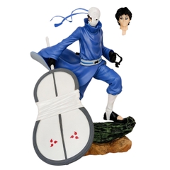 Mô Hình Naruto Obito dáng đứng - Cao 25cm - ngang 18cm - nặng 670gram - Phụ kiện : Quạt + 1 đầu thay thế- Figure Naruto - Full box + box màu