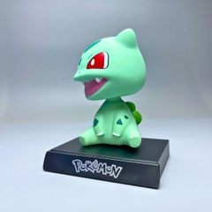 Mô Hình lắc đầu Pokemon Fushigidane - Cao 12cm - nặng 150gram - Phụ kiện : đế + miếng dán - FULL BOX : box màu - N3-K25-T2-S3