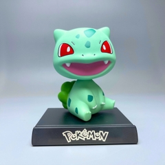 Mô Hình lắc đầu Pokemon Fushigidane - Cao 12cm - nặng 150gram - Phụ kiện : đế + miếng dán - FULL BOX : box màu - N3-K25-T2-S3
