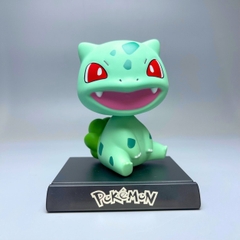 Mô Hình lắc đầu Pokemon Fushigidane - Cao 12cm - nặng 150gram - Phụ kiện : đế + miếng dán - FULL BOX : box màu