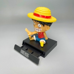 Mô Hình lắc đầu Luffy dơ tay - Cao 12cm - nặng 150gram - Phụ kiện : đế + miếng dán - FULL BOX : box màu - N3-K26-T2-S3