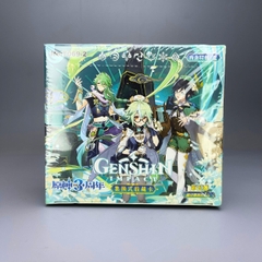 Pack thẻ genshin impact - 1 Hộp = 32PACK - Mỗi pack có 5 thẻ- Cao 13cm - rộng 14cm - N3-K19-T4-S3