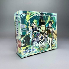 Pack thẻ genshin impact - 1 Hộp = 32PACK - Mỗi pack có 5 thẻ- Cao 13cm - rộng 14cm - N3-K19-T4-S3