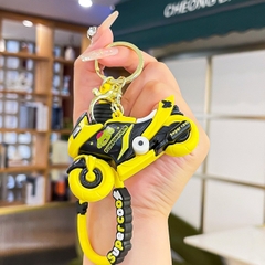 Móc Khóa Motor vàng - Dây móc dài : 10cm - Mô Hình Cao : 4cm dài 7cm - Nặng : 50gram - No Box : bọc túi OPP - N3-K13-T6-S1
