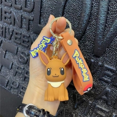 Móc Khóa Pokemon Flareon - Dây móc dài : 10cm - Mô Hình Cao : 6cm - Nặng : 50gram - No Box : bọc túi OPP