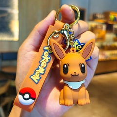 Móc Khóa Pokemon Flareon - Dây móc dài : 10cm - Mô Hình Cao : 6cm - Nặng : 50gram - No Box : bọc túi OPP