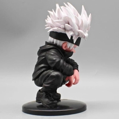 Mô Hình Gojo Satoru AI chibi ngồi - Cao 16cm - nặng 290gram - Có Box màu - Figure anime Jujutsu Kaisen