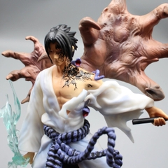 Mô hình Sasuke nguyền ấn trạng thái chiến đấu - Cao 29cm - nặng 500gram - Figure Naruto - Có Hộp màu