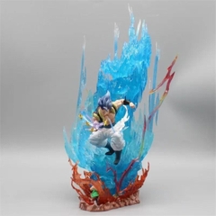 Mô hình DragonBall Gogeta chiến đấu với Broly - Cao 28cm - ngang 15cm - nặng 350gram - Phụ kiện : 3 đầu - Dragon Ball - có hộp màu - N1-K23-T5-S1