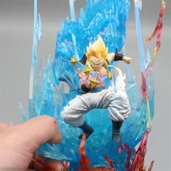 Mô hình DragonBall Gogeta chiến đấu với Broly - Cao 28cm - ngang 15cm - nặng 350gram - Phụ kiện : 3 đầu - Dragon Ball - có hộp màu - N1-K23-T5-S1