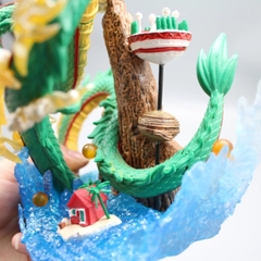 Mô hình DragonBall Goku và Rồng Trái đất - Cao 22cm - ngang 19cm - nặng 940gram - Dragon Ball - có hộp Caton - N1-K38-T4-S1