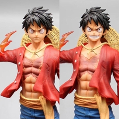 Mô Hình OnePiece Luffy Haki hoa anh đào - Cao 25cm - nặng 500gram - Phụ kiện : 2 mặt thay thế - Có box màu - Figure anime One Piece - N1-K30-T5-S1