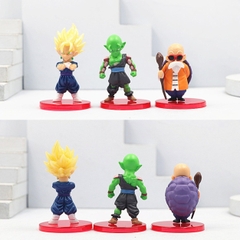 Mô hình DragonBall Bộ 18 nhân Vật Chibi Dragon ball - Cao 6-7cm - nặng 350gram - Dragon Ball - no box , bọc túi opp - N3-K50-T3-S1