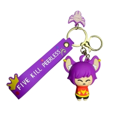 Móc Khóa Búp Bê Angela cô nàng chuột tím - Dây móc dài : 10cm - Mô Hình Cao : 6cm - Nặng : 50gram - No Box - SKU: moc86 - (Vat: 88223-7) -K77-T7-S4