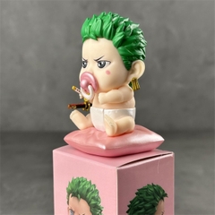 Mô Hình OnePiece Baby Zoro - Cao 9cm - nặng 90Gram - Figure OnePiece -  Có Hộp màu - N1-K46-T3-S1