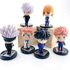 Mô Hình chibi 6 nhân vật Jujutsu Kaisen - Cao 8cm - nặng 300Gram - No Box : Bọc túi OPP - Figure anime Jujutsu Kaisen - N3-K43-T3-S3