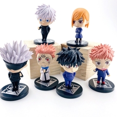 Mô Hình chibi 6 nhân vật Jujutsu Kaisen - Cao 8cm - nặng 300Gram - No Box : Bọc túi OPP - Figure anime Jujutsu Kaisen