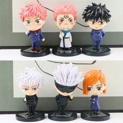 Mô Hình chibi 6 nhân vật Jujutsu Kaisen - Cao 8cm - nặng 300Gram - No Box : Bọc túi OPP - Figure anime Jujutsu Kaisen - N3-K43-T3-S3