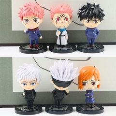 Mô Hình chibi 6 nhân vật Jujutsu Kaisen - Cao 8cm - nặng 300Gram - No Box : Bọc túi OPP - Figure anime Jujutsu Kaisen