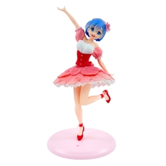 Mô Hình RE:ZERO Rem váy đỏ  - Cao 22cm - nặng 150Gram - Figure RE:ZERO - Có hộp màu - N1-K31-T1-S2