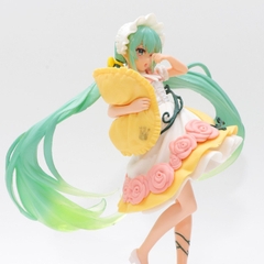 Mô Hình Hatsune Miku ôm gối - Cao 20cm - nặng 250gram - Figure Miku - Có Hộp màu