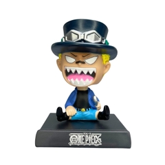 Mô Hình lắc đầu Sabo  - Cao 12cm - nặng 150gram - Phụ kiện : đế + miếng dán - FULL BOX : box màu - Figure anime One Piece - N3-K26-T3-S1