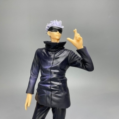 Mô Hình Gojo Satoru bịt mắt - Cao 21cm - nặng 140Gram - No Box : bọc túi OPP - Figure anime Jujutsu Kaisen