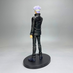 Mô Hình Gojo Satoru quấn khăn trắng - Cao 19cm - nặng 140Gram - Box màu : bọc túi OPP - Figure anime Jujutsu Kaisen