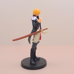 Mô Hình OnePiece Sanji áo đen dáng đứng - Cao 17cm - nặng 130gram - Phụ kiện : đế -  Figure OnePiece -  Có Hộp màu - N1-K51-T1-S3