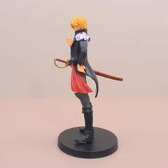 Mô Hình OnePiece Sanji áo đen dáng đứng - Cao 17cm - nặng 130gram - Phụ kiện : đế -  Figure OnePiece -  Có Hộp màu - N1-K51-T1-S3