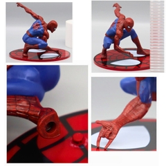 Mô Hình Avenger Người nhện Spider Man - Cao 10cm - Rộng 13cm - Nặng 250gram - Figure Avenger - No Box : Bọc túi OPP - N1-K28-T1-S3
