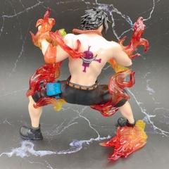 Mô Hình One Piece ACE hỏa quyền chiến đấu - Cao 17cm - ngang 17cm - nặng 270gram - Figure OnePiece - No Box - N1-K54-T2-S1